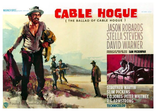 The Ballad of Cable Hogue - Belgian Movie Poster