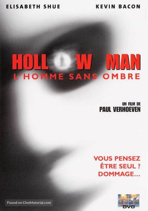 Hollow Man - French DVD movie cover