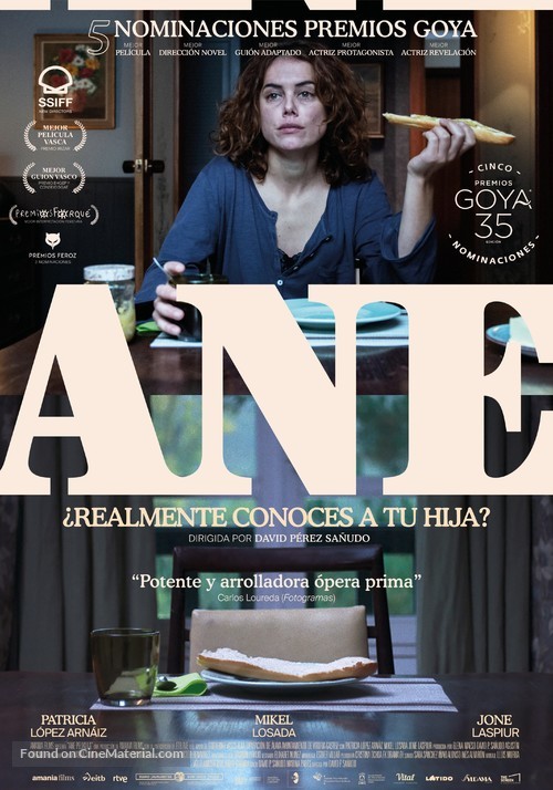 Ane - Spanish Movie Poster