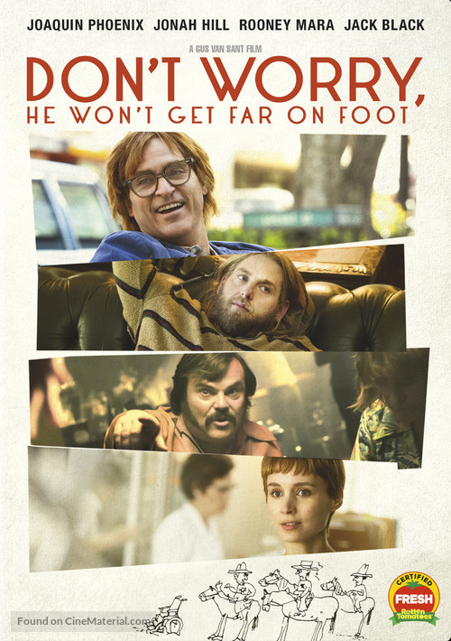 Don&#039;t Worry, He Won&#039;t Get Far on Foot - DVD movie cover