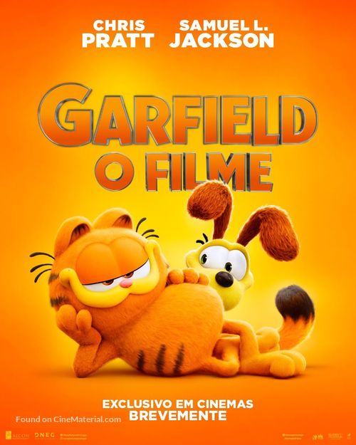 The Garfield Movie - Portuguese Movie Poster