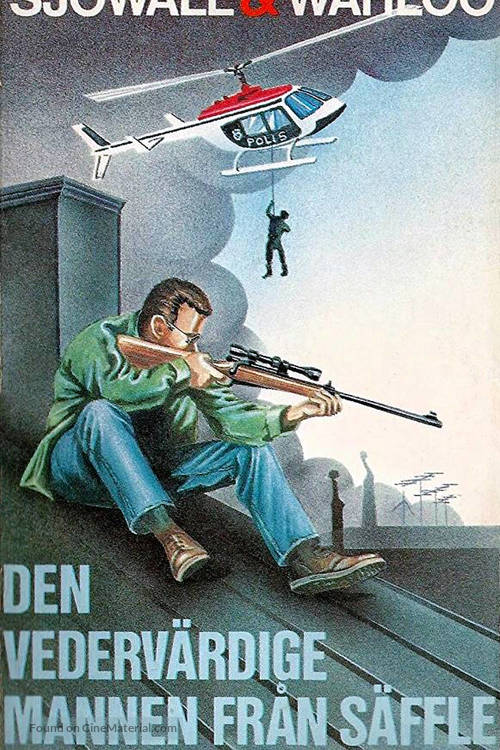 Mannen p&aring; taket - Swedish VHS movie cover