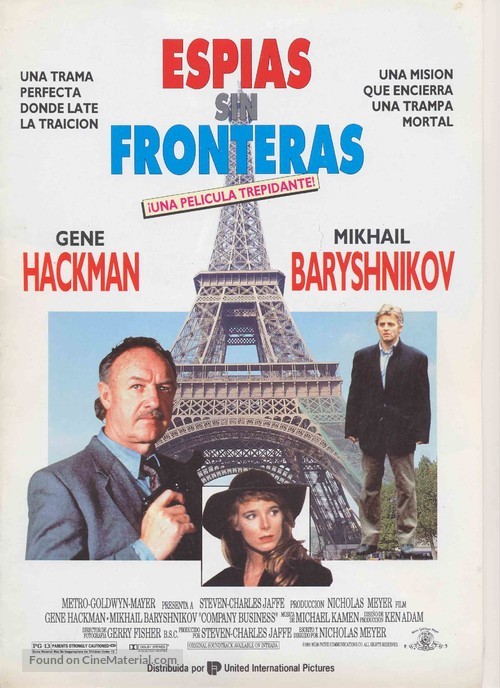 Company Business - Spanish Movie Poster