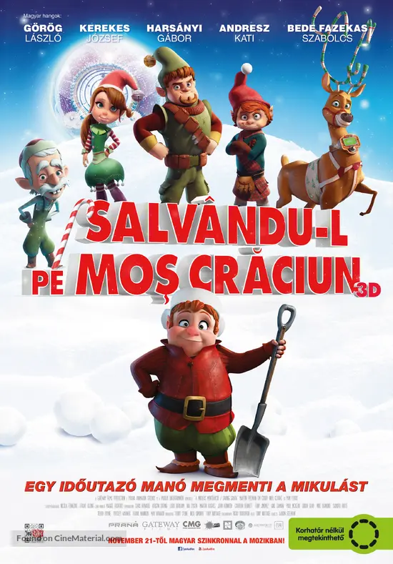 Saving Santa - Hungarian Movie Poster