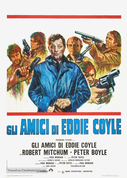 The Friends of Eddie Coyle - Italian Movie Poster