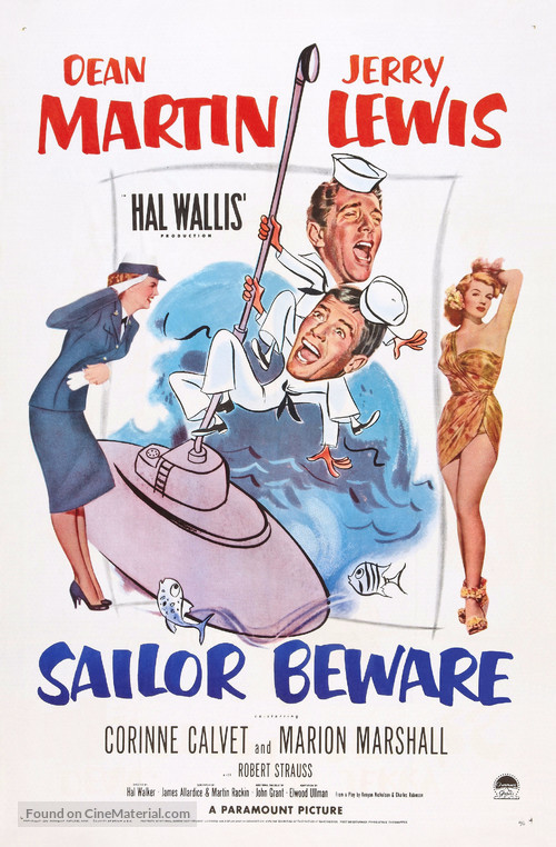 Sailor Beware - Theatrical movie poster