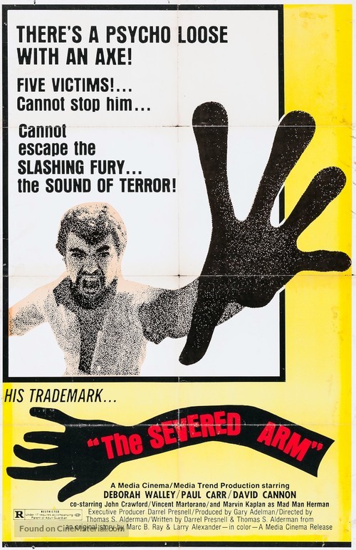 The Severed Arm - Movie Poster