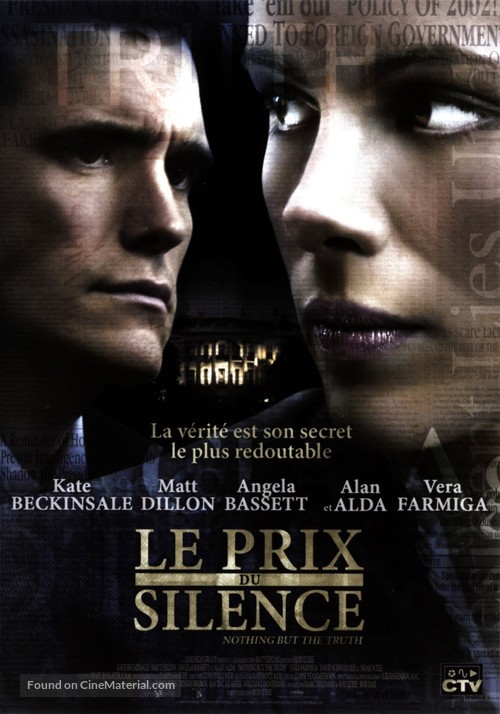 Nothing But the Truth - French DVD movie cover