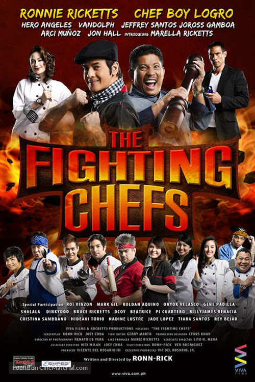 The Fighting Chefs - Philippine Movie Poster