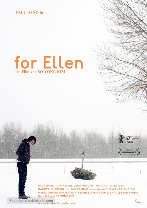 For Ellen - German Movie Poster