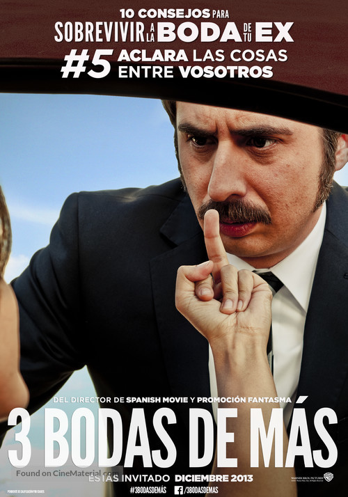 Tres bodas de m&aacute;s - Spanish Movie Poster
