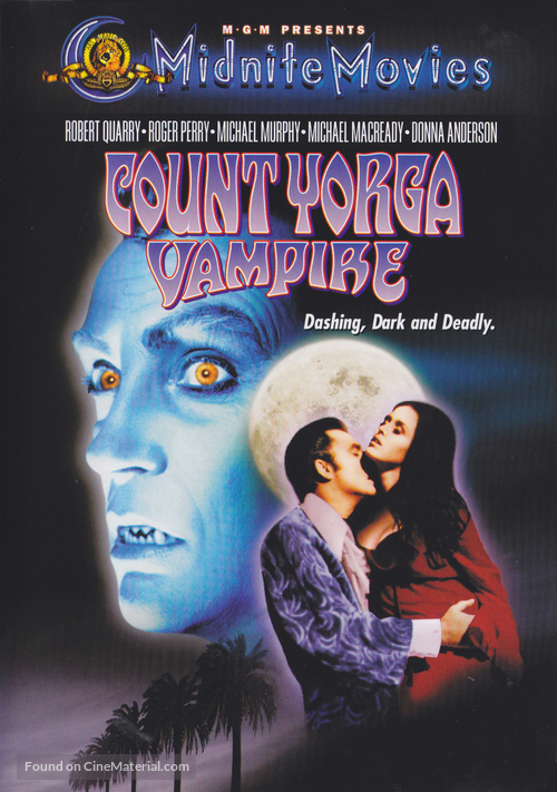 Count Yorga, Vampire - DVD movie cover