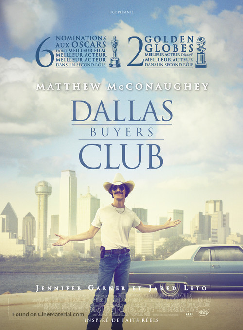 Dallas Buyers Club - French Movie Poster