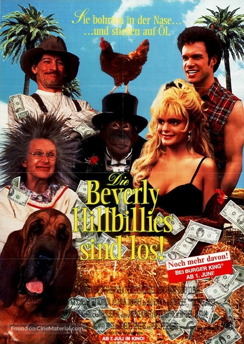 The Beverly Hillbillies - German Movie Poster