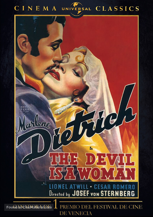 The Devil Is a Woman - Spanish Movie Cover