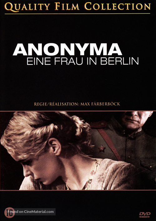 Anonyma - Eine Frau in Berlin - Dutch DVD movie cover