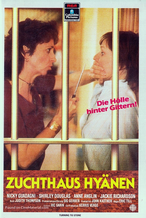 Turning to Stone - German VHS movie cover