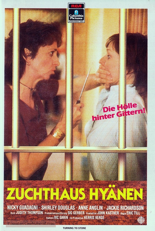 Turning to Stone - German VHS movie cover