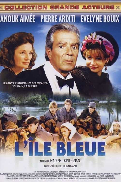 L&#039;&icirc;le bleue - French Movie Cover