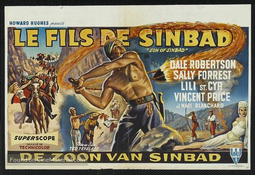 Son of Sinbad - Belgian Movie Poster