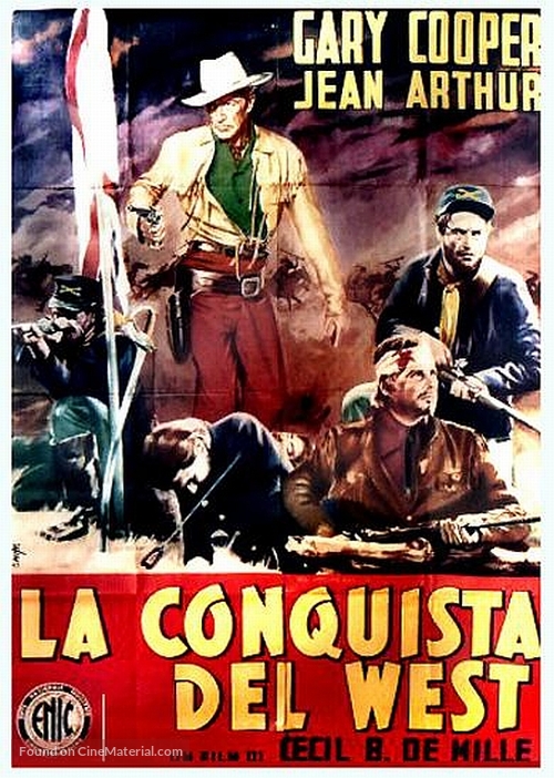 The Plainsman - Italian Movie Poster