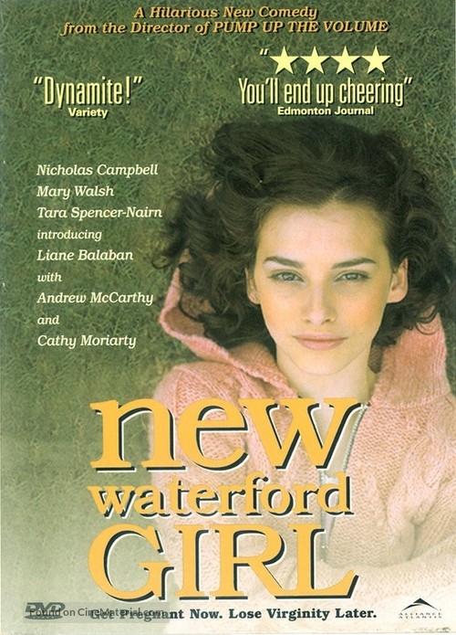 New Waterford Girl - Canadian DVD movie cover