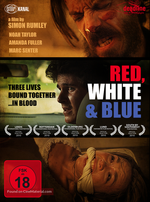 Red White &amp; Blue - German DVD movie cover