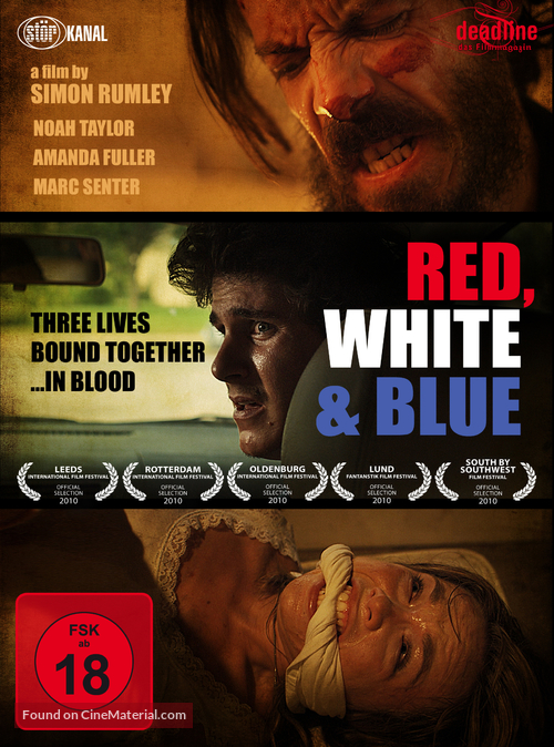 Red White &amp; Blue - German DVD movie cover