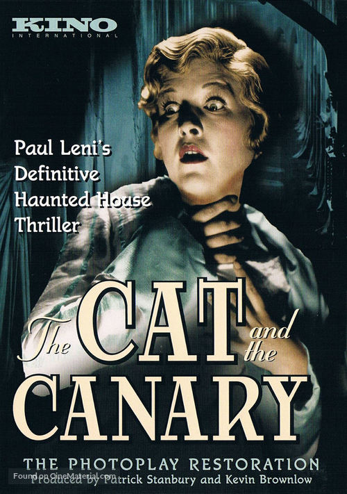 The Cat and the Canary - DVD movie cover