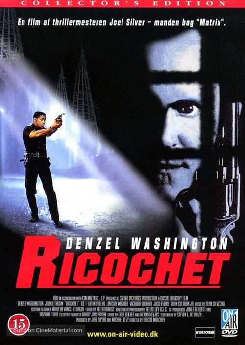 Ricochet - Danish Movie Cover