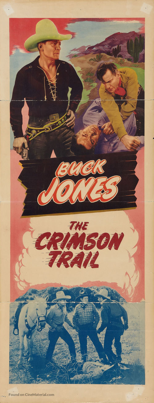 The Crimson Trail - Re-release movie poster