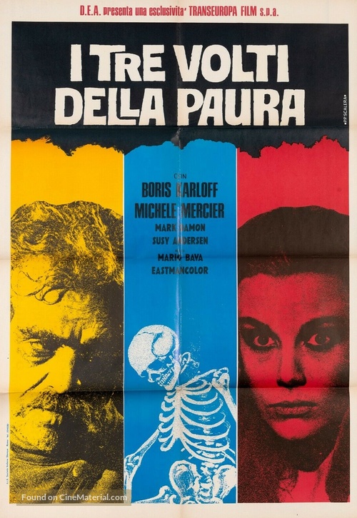 I tre volti della paura - Italian Movie Poster