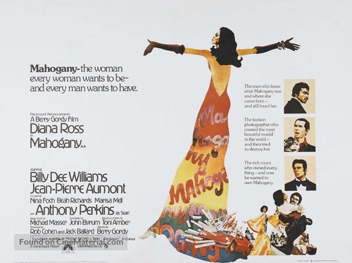 Mahogany - British Movie Poster