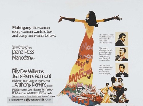 Mahogany - British Movie Poster