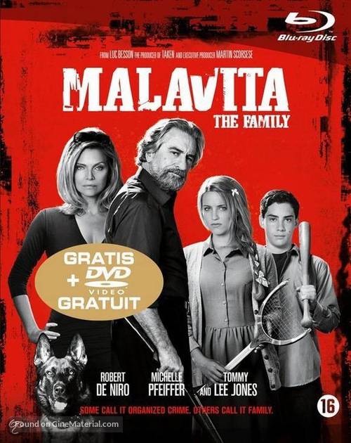 The Family - Dutch Blu-Ray movie cover