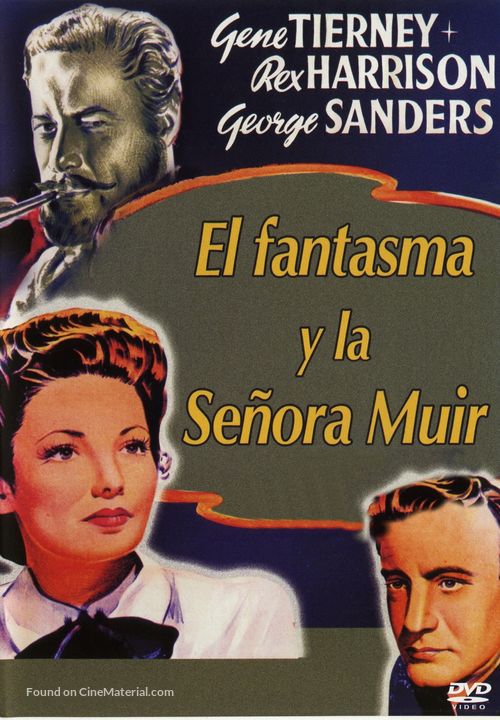 The Ghost and Mrs. Muir - Spanish Movie Cover