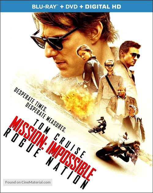 Mission: Impossible - Rogue Nation - Movie Cover