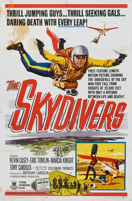 The Skydivers - Movie Poster