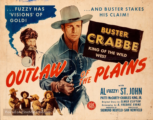 Outlaws of the Plains - Movie Poster