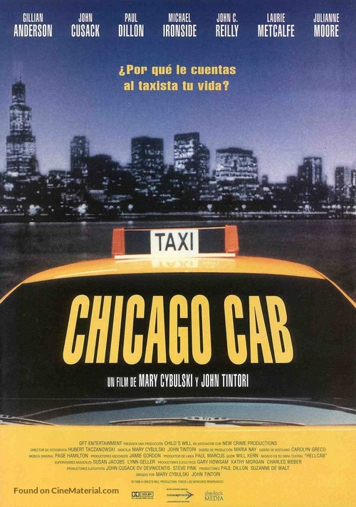Chicago Cab - Spanish Movie Poster
