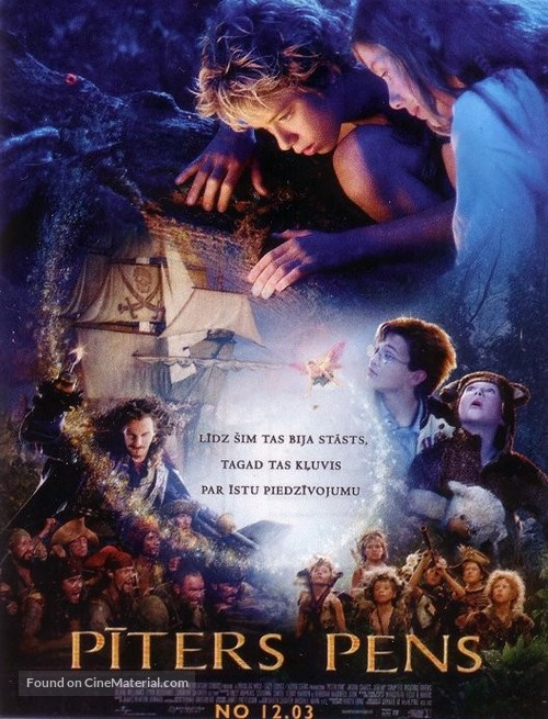 Peter Pan - Latvian Movie Poster