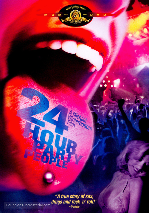 24 Hour Party People - DVD movie cover