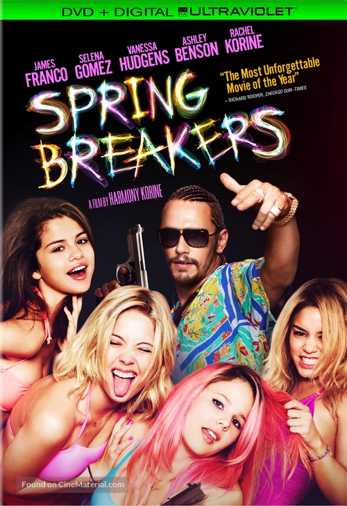 Spring Breakers - DVD movie cover