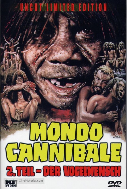 Ultimo mondo cannibale - Austrian DVD movie cover