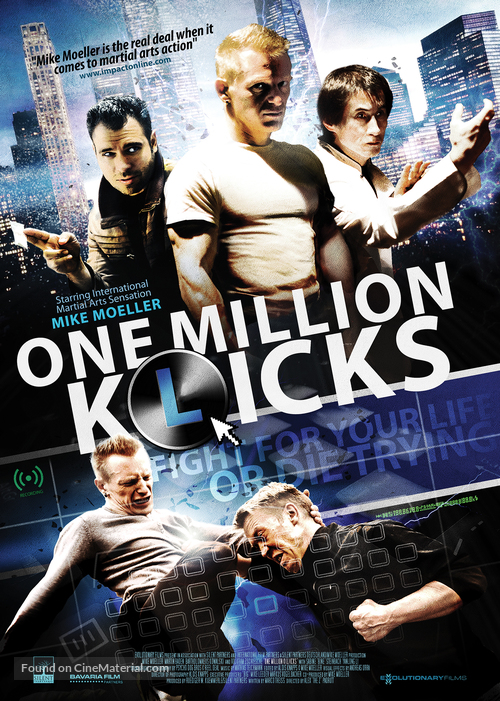 One Million K(l)icks - German Movie Poster