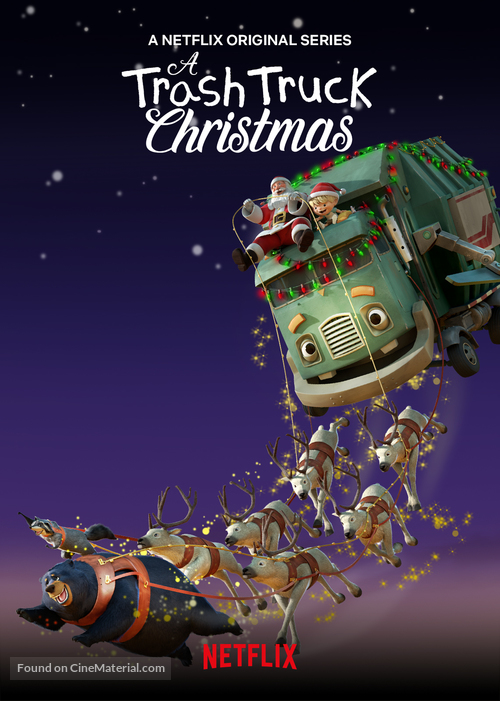 A Trash Truck Christmas - Movie Poster