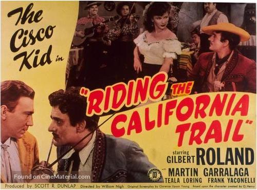 Riding the California Trail - Movie Poster