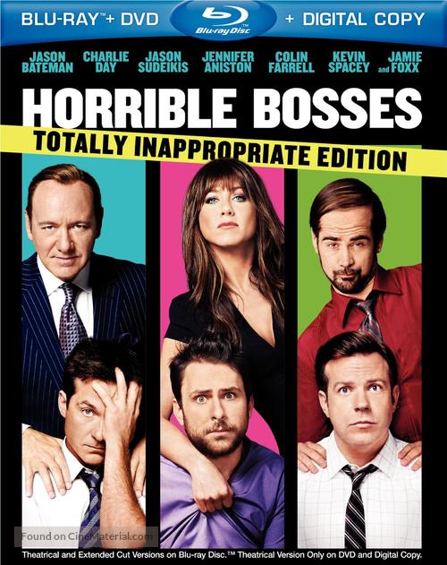 Horrible Bosses - Blu-Ray movie cover