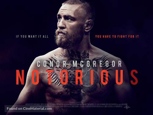 Conor McGregor: Notorious - Irish Movie Poster