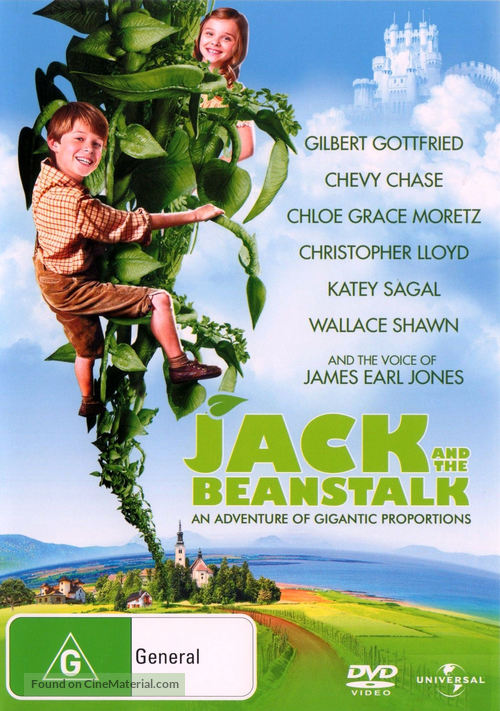 Jack and the Beanstalk - Australian DVD movie cover